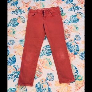 Gymboree Girls Jeans Kids Size 10 Coral for Spring
